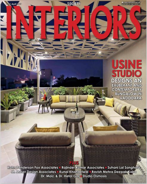 Coverage - Society Interiors - April 19