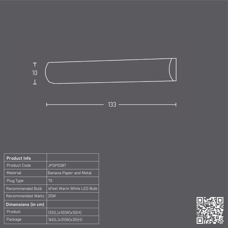 Curve Wall Tube Crushed Cover Large