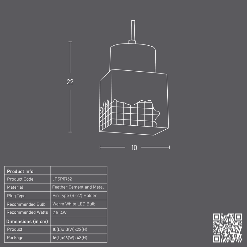 Cubicask Mesh Fusion Pendant Lamp