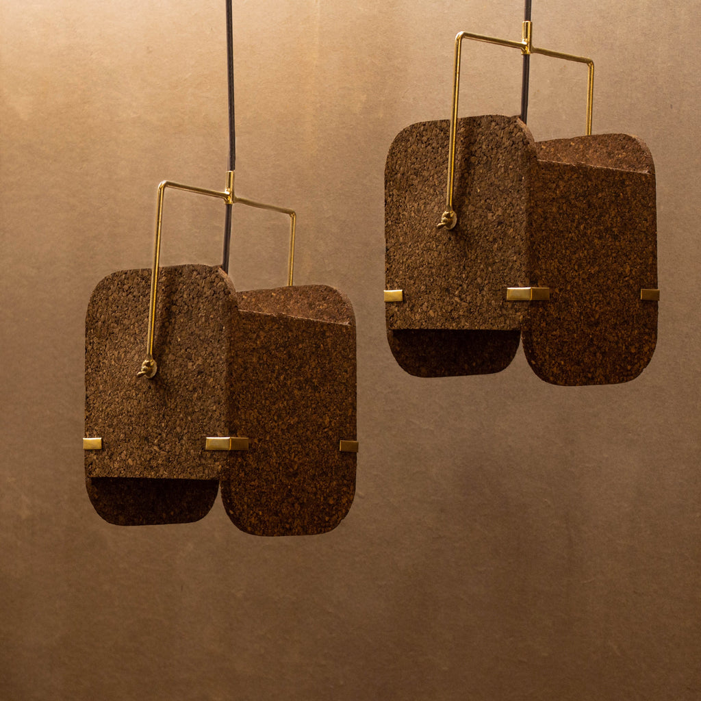 Jude T Pendant Lamp (Light Cork)