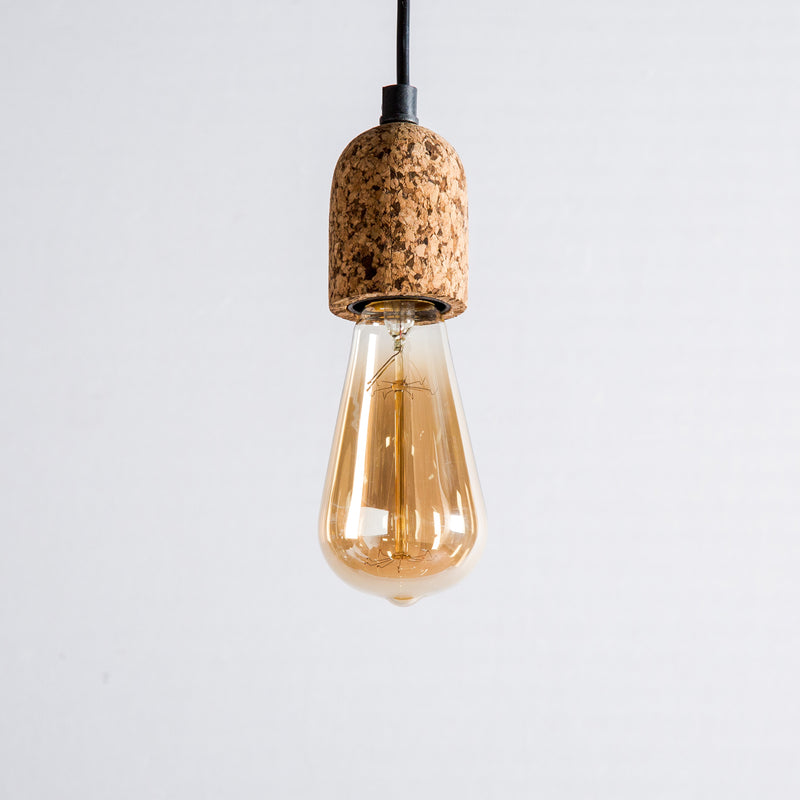 Cork Bulb Holder (Dark)