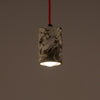 Graphite Dappled Cask Pendant Lamp